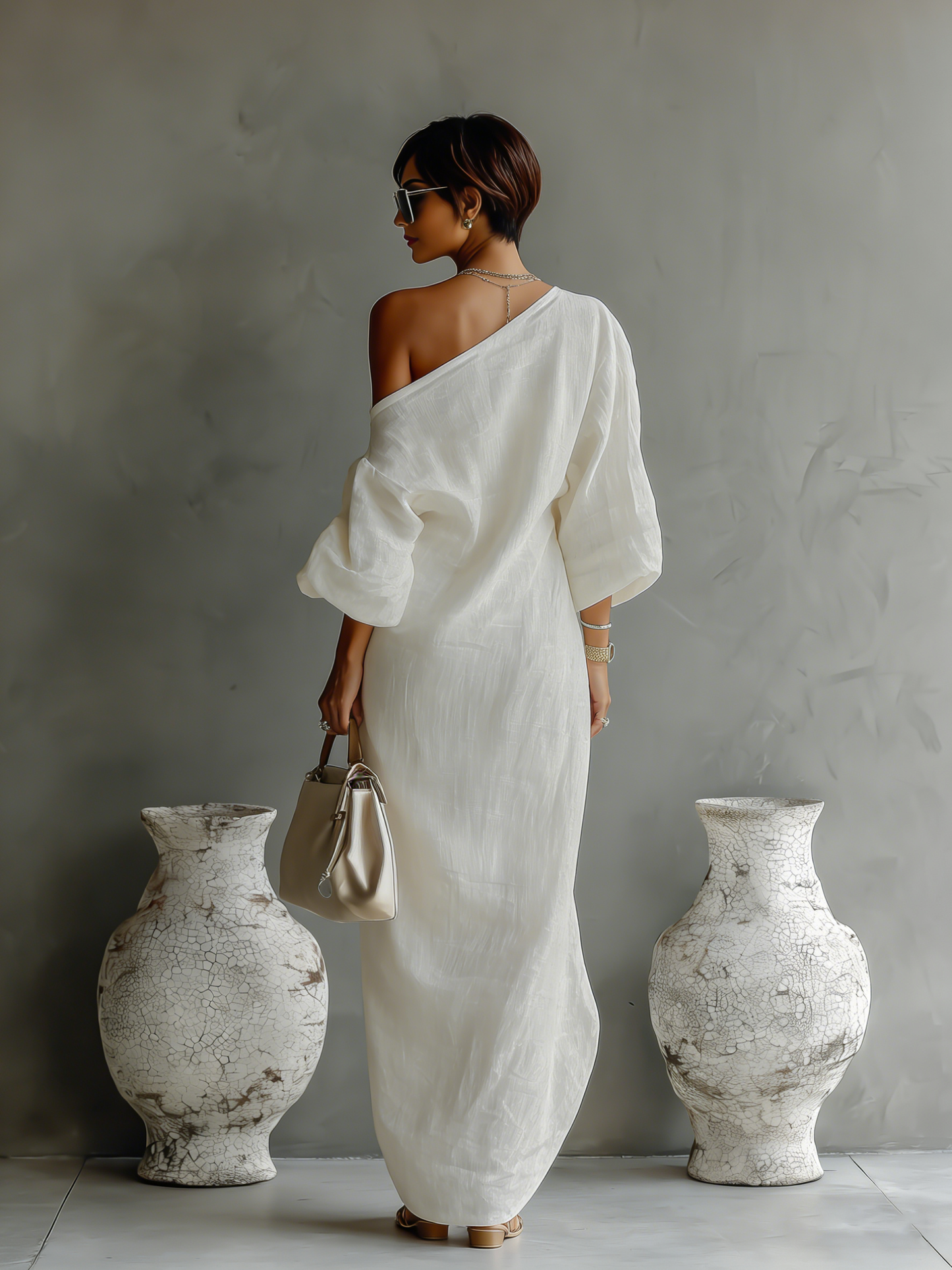 Alexia - Vestido Elegante Fluido