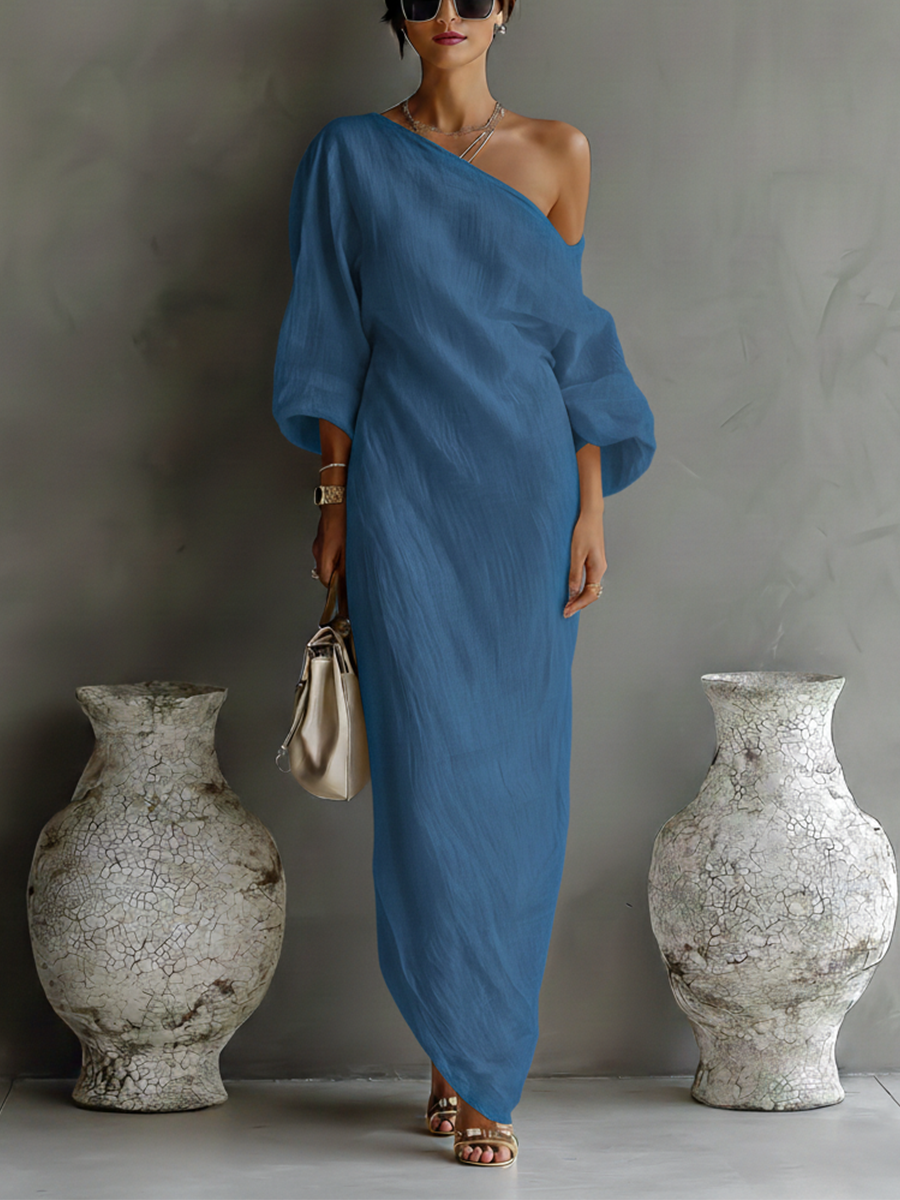 Alexia - Vestido Elegante Fluido