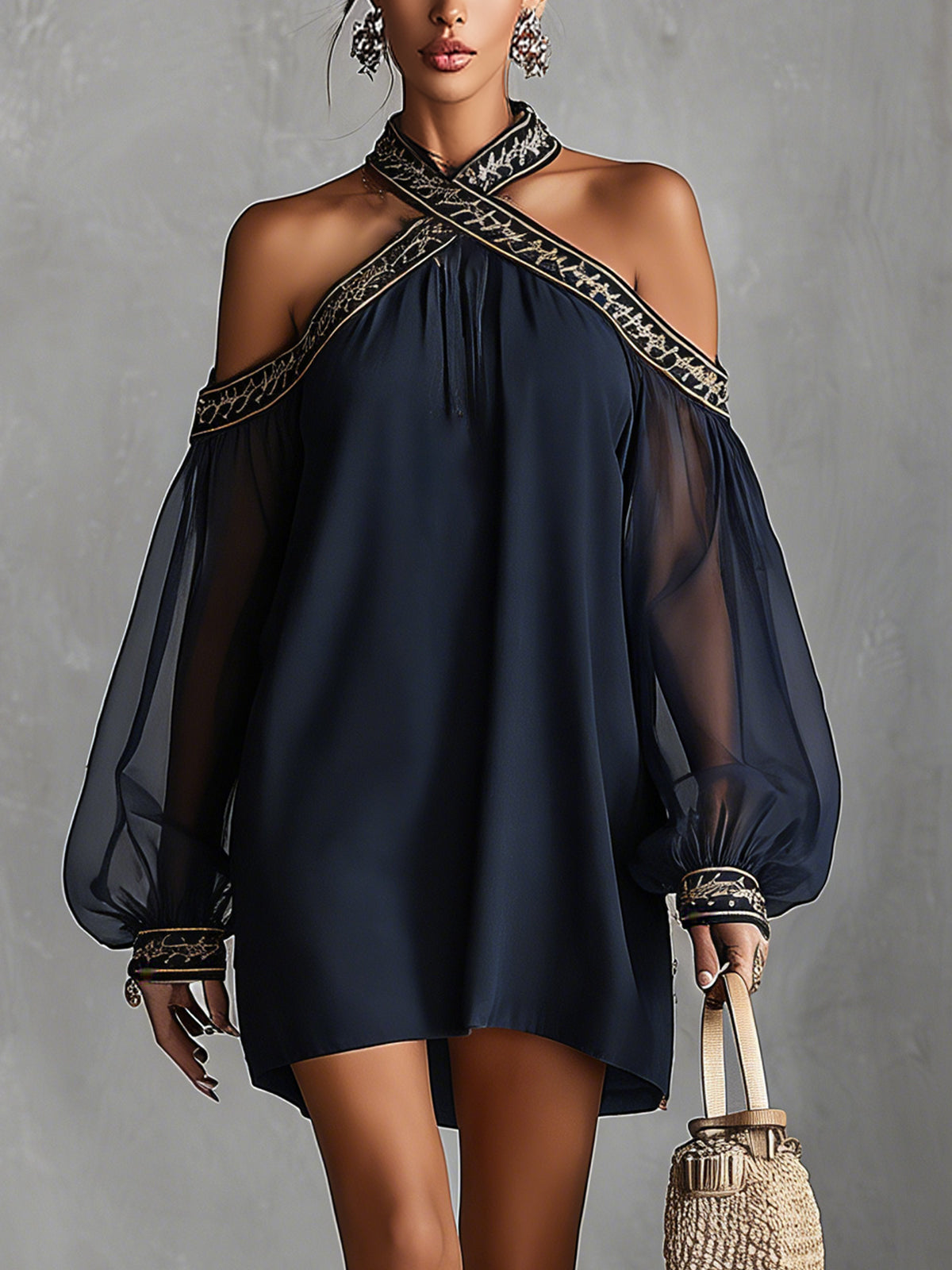 Venezia | Vestido Noche Azul