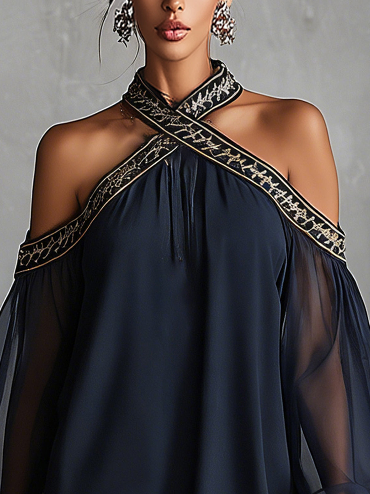 Venezia | Vestido Noche Azul