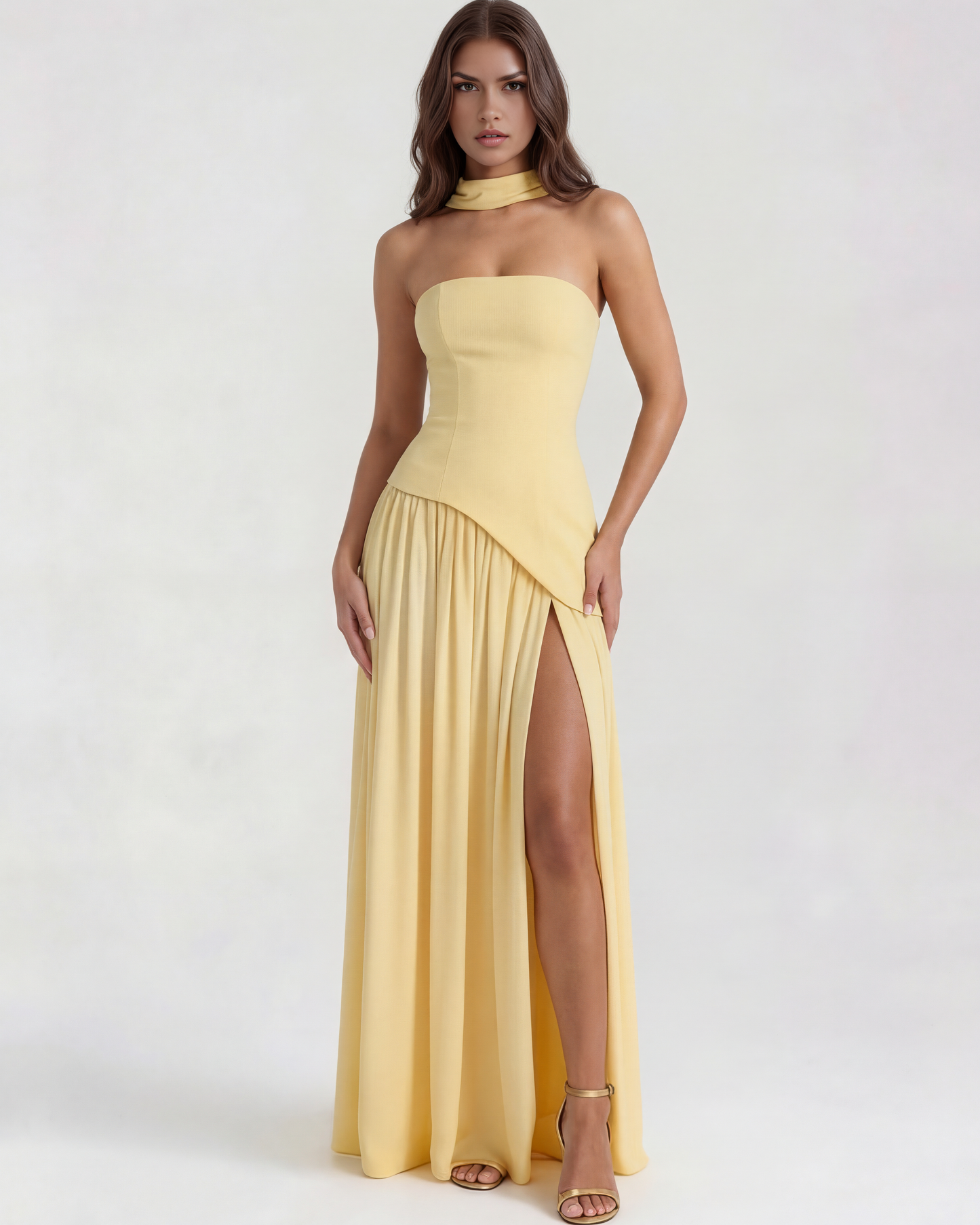 Serena Gold - Vestido