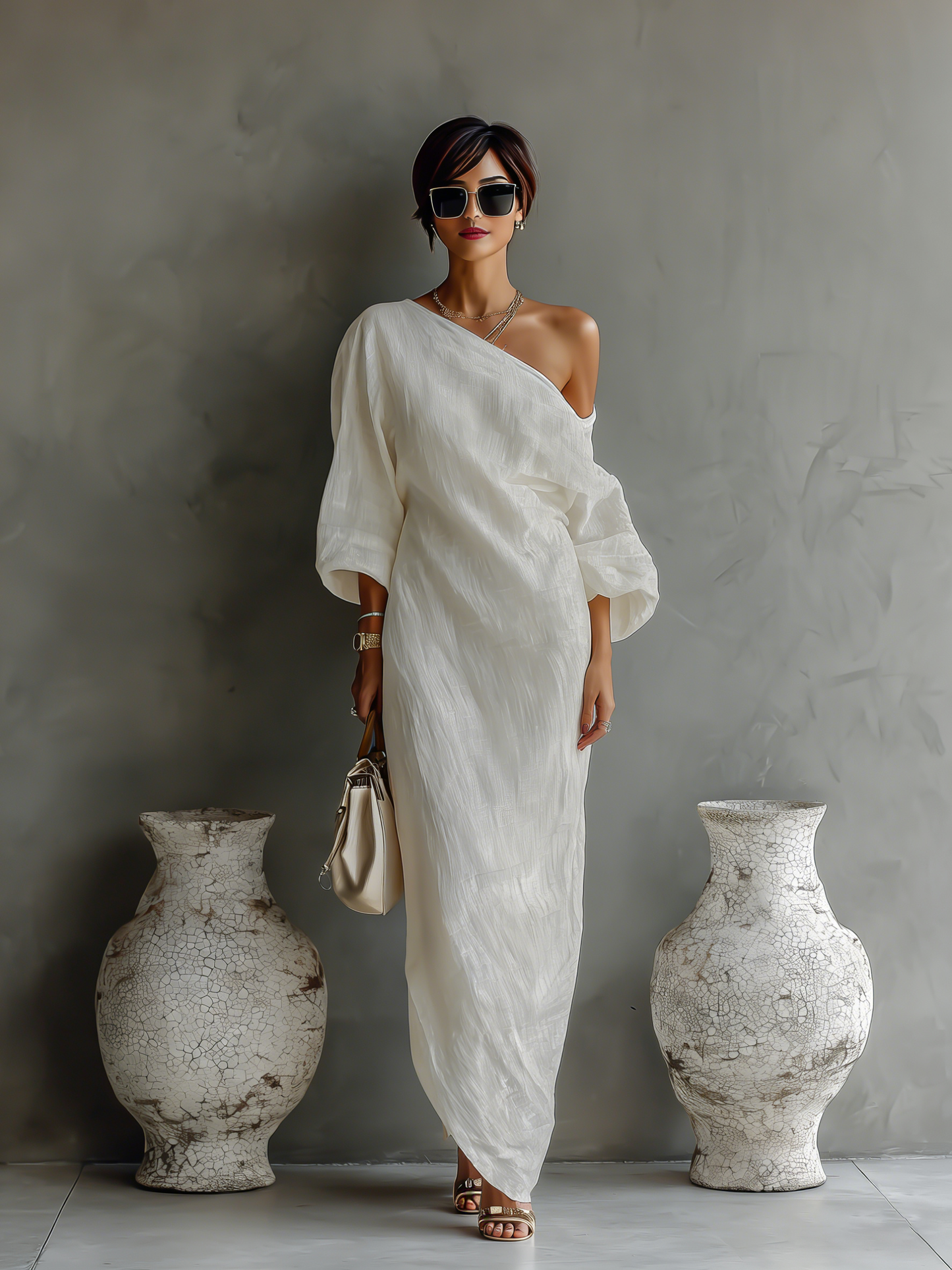 Alexia - Vestido Elegante Fluido