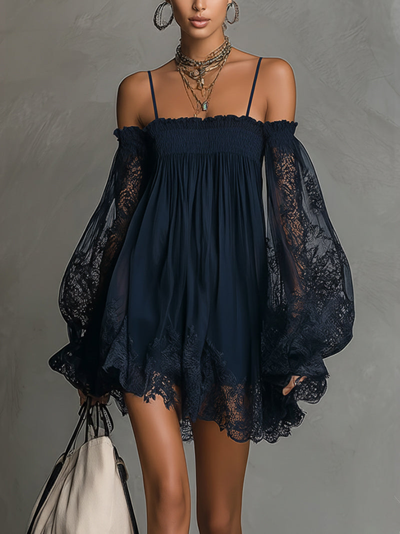 Mónaco - Vestido Noche Azul