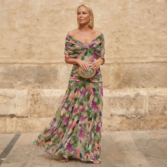 Giulia | Vestido Floral Fluido
